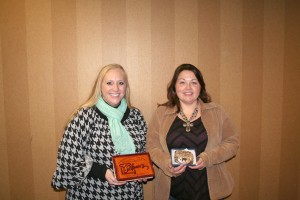 Amy Pravecek, Agribusiness Person of the Year and Codi Mills, Media Award.